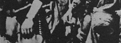 Siegreiche Deutsche Truppen traten in Chania, Kreta, ende Mai, 1941 ein. (Nach dem Krieg, an einem Deutschen Häftling gefunden).