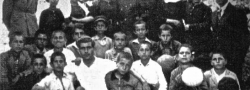 1930. Helias Doundoulakis in second grade, Archanes, Crete. He and his brother George were well-known as the "Americans," and Helias became popularly referred to as "Louis." Both had not forgotten that they were Americans, the land of their birth, and spoke English.