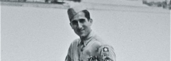 1945. The author in Washington DC, while a guard at OSS Headquarters.