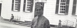 1946. Author in Camp Crowder, Joplin, Missouri.