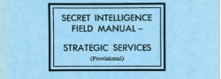 Secret Intelligence (SI) Training Manual, OSS
