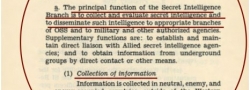 The main objective of SI: collection and uation of information